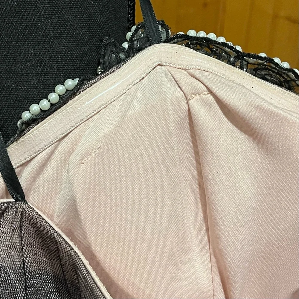 Special occasion prom strapless dress flared midi tulle. 🤩 - Picture 6 of 6